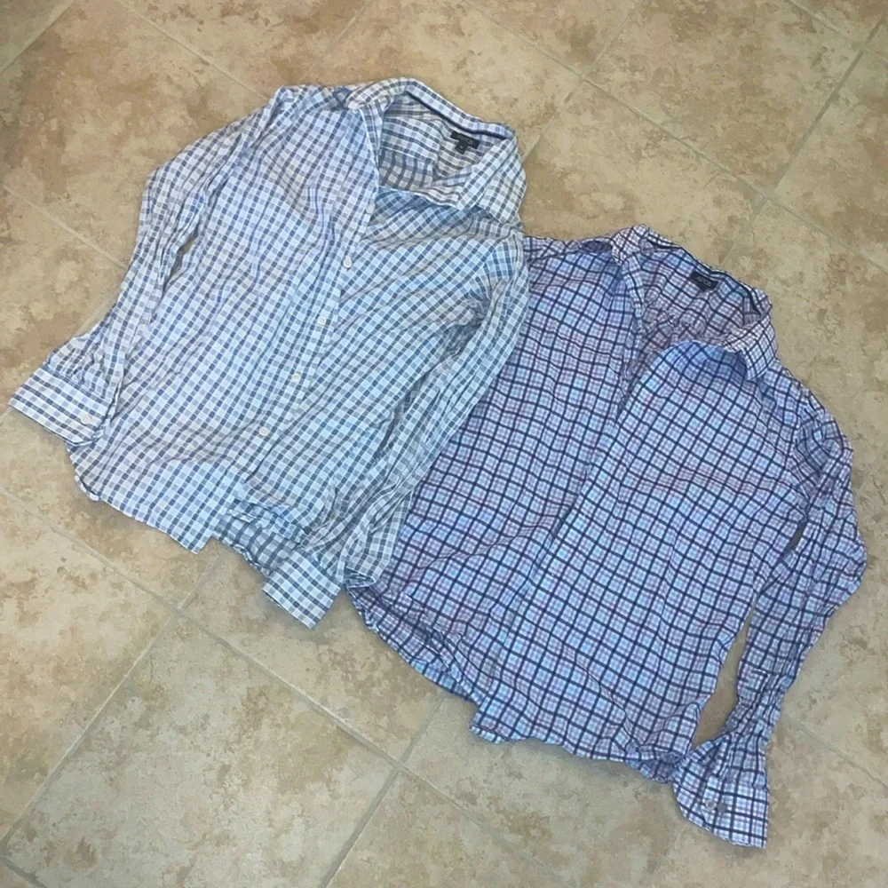 2-Piece Men’s Dress Shirt Bundle | APT 9 | Size M - Picture 2 of 7